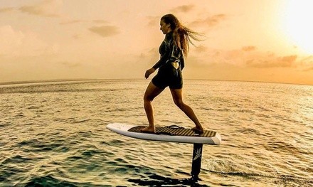 One-Hour Electric Surfboard Lesson for One, Two, or Three at Takeover Watersports (Up to 35% Off)