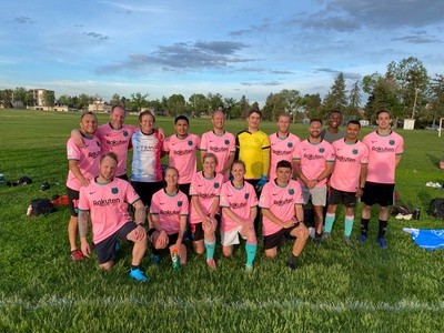 Up to 64% Off on Saturday Adult Co-ed Recreational Soccer League Individual/Team Registration at Movedon Sports