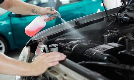 Engine Detailing or Seat-Belt Cleaning at Fender Benders Body Shop And Z-Best Auto Detailing (Up to 27% Off)