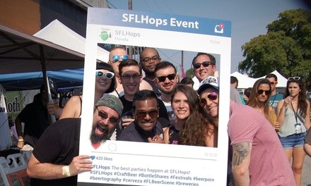 Admission for One or Two to South Beach Bar Crawl from SFLHops, Saturday, August 28 (Up to 55% Off)