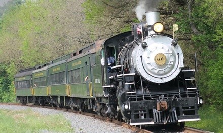 $12 for Summer Excursion Ticket from Black River & Western Railroad ($16 Value)