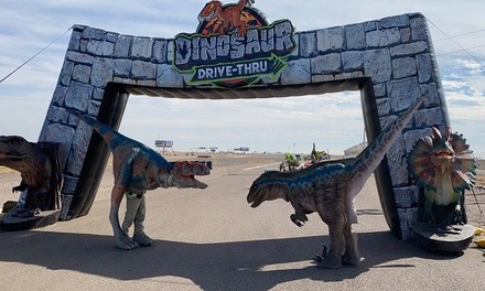 Admission for One Vehicle Including Up to 8 or 15 People to Dinosaur Drive-Thru (Up to 36% Off)