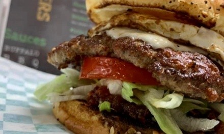 $7 for $10 Toward Food and Drink at Greedy's Burgers, Takeout and Dine-In if Available