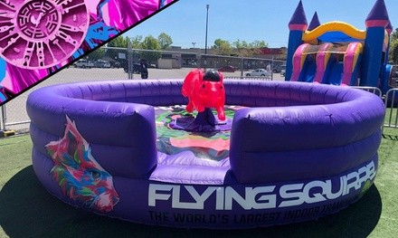 Admission to Inflatable Park, or 2 or 3 Mechanical Squirrel Ride Tickets at Flying Squirrel (Up to 50% Off)