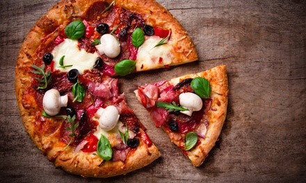 Up to 50% Off on Pizza Place at East Coast Crust