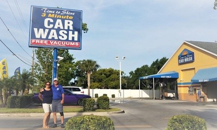 Ultimate Tunnel Wash with Self-Serve Vacuum at Time to Shine Car Wash (Up to 43% Off)