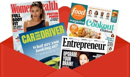 Three Magazine Subscriptions just $6 ​88% Off