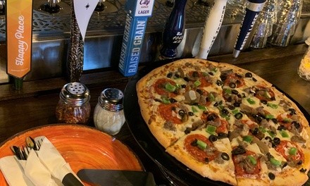 Food and Drinks at National Pizza Pub and Grille (Up to 40% Off). Two Options Available.