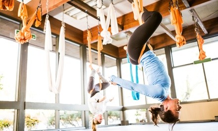 Two, Four, or Six Aerial Yoga Classes or Regular Yoga Classes at Scleranthus Aerial Yoga (Up to 31% Off)