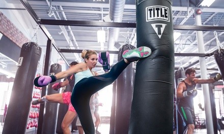 Boxing Classes at TITLE Boxing Club (Up to 74% Off). Two Options Available. 