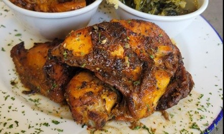 Soul Food and Drink for Takeout or Dine-In at Oooh Wee It Is (Up to 33% Off). Two Options Available.