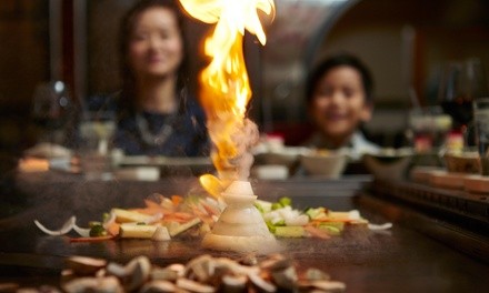 Two or Four Hibachi Dinner Entrees at Fujiyama Steak House of Japan (Up to 55% Off)  