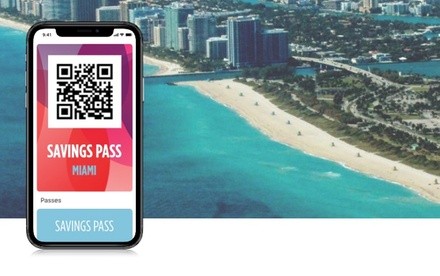 $25 for The Miami Savings Pass from The Sightseeing Pass Miami ($50 Value)
