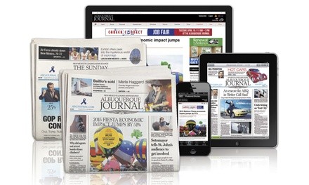 One-Year Subscription to The Albuquerque Journal (Up to 75% Off). Two Options Available.