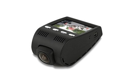 DVR Video Recording Dash Cam, Micro SD Memory Slot, 2.0?? Monitor Display