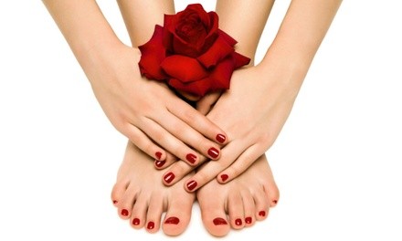 Manicure or Pedicure, or Both at Chicago Nail Pro (Up to 48% Off). Six Options Available.