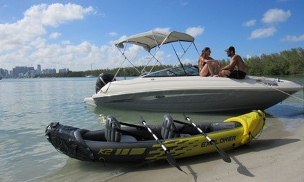 Up to 36% Off Boat and Kayak Rental for Two at BN Boating