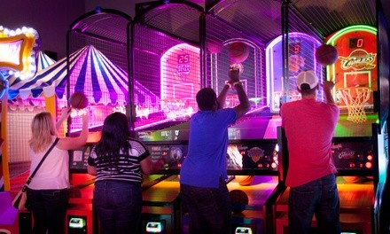 Arcade and Axe-Throwing Package for Four, Six, or Eight at Lasertron (Up to 38% Off)