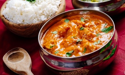 Food & Drink for Takeout or Dine-In When Available at Prince Palace Indian Bistro (Up to 33% Off). Two Options.