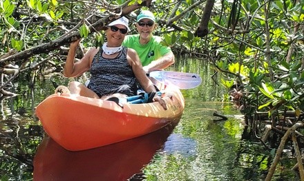 Three-Hour Mangrove Maze Kayak Rental for Two, Three, or Four at Blue Moon Kayak Key West (Up to 37% Off)