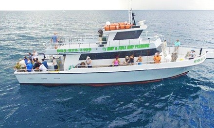 Four-Hour Deep-Sea Day Fishing Trip for One, Two, Three, or Four from Sea Legs III (Up to 24% Off)