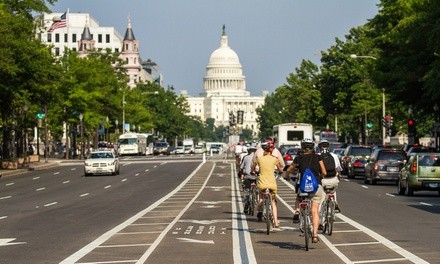 Book Now: Three-Hour Capital Site Bike Tour for One Adult or One Child at Unlimited Biking