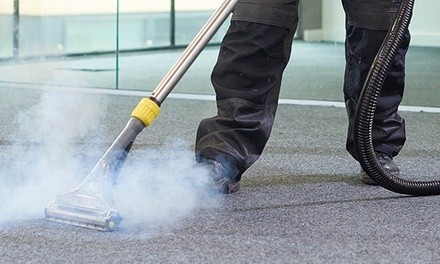 Steam Carpet or Upholstery Cleaning from Cozy Floor Care & Cleaning (Up to 70% Off). Four Options Available. 