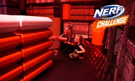 Unlimited Play Pass or Spectator Pass for One Person to Nerf Challenge (Up to 26% Off)