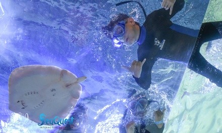 Single-Day Admission or Family Four-Pack Bundle at Seaquest Interactive Aquarium (Up to 35% Off). 5 Options.