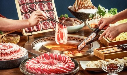 All-You-Can-Eat Dinner Buffet at Happy Lamb Hot Pot - Calgary (Up to 30% Off). Two Options Available.