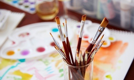 One, Two, or Four Paint Kits To Go for home, the park, work, or just about anywhere you want to paint and create.