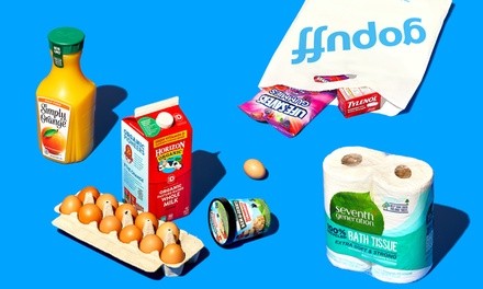 $5 for $20 Towards Food and Home Essentials Delivery from Gopuff