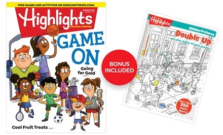Highlights Activity Magazine For Kids (Up to 52% Off). Three Options Available. 