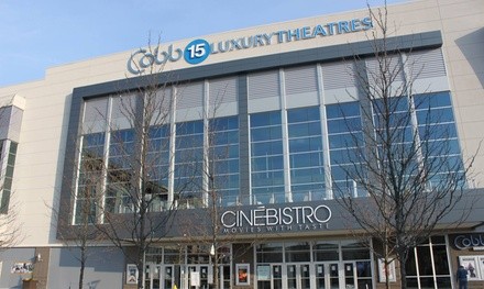 $14.25 for Three Movie Tickets at CMX Liberty Luxury ($48.06 Value)