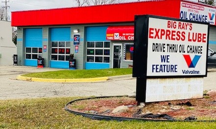 Conventional, Semi-Synthetic, or Synthetic Oil Change at Big Ray's Express Lube