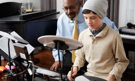 Two or Four 30-Minute Private Drum Lessons of Choice at Gil Graham's Drumming Preparatory School (Up to 50% Off)