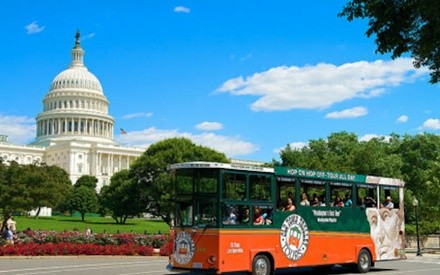 Silver or Gold Pass for One Child or Adult from Old Town Trolley Tours of DC 