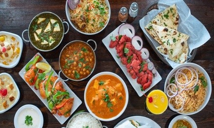 $14.85 for $20 Worth of Food and Drink for Carryout at Tikka Lounge