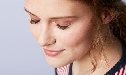 One Full Set of Eyelash Extensions with Optional Re-Fill at Divine Lotus Beauty Studio (Up to 79% Off)