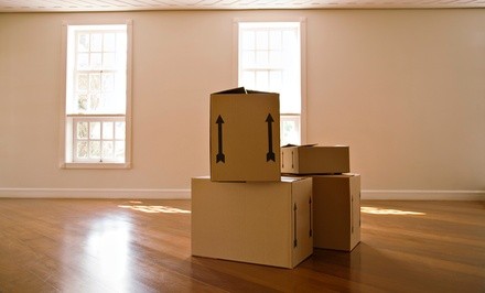 Moving Services from Harris Moving Company (Up to 51% Off). Three Options Available.