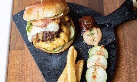 Classic Cheeseburger Meal for One, Two, Three, or Four for Dine-In and Takeout at The Burgerly (Up to 20% Off)