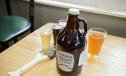 Up to 38% Off Beer Flights at Powder Hollow Brewery