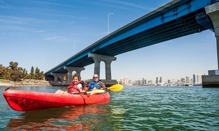 90-Minute Double-Kayak Weekday or Weekend Rental from Bike & Kayak Tours (Up to 34% Off)