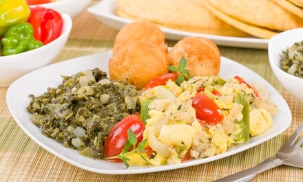 Caribbean Cuisine at Island Taste Restaurant (Up to 30% Off). Two Options Available.