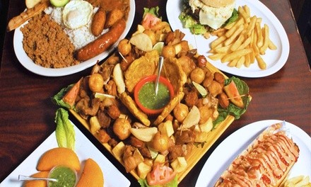 Colombian Food and Drink, Dine-In & Carryout at Sandunga Bar and Grill (Up to 30% Off). Three Options Available.