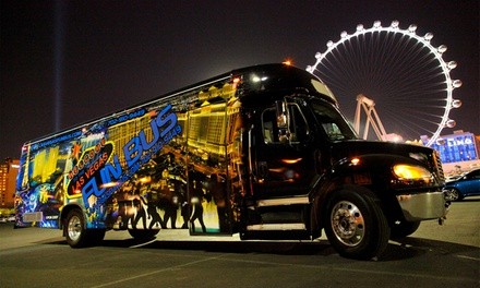 Party Bus Nightclub Tour for One, Two, or Four People from Las Vegas Fun Bus (Up to 57% Off)