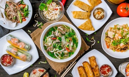 Vietnamese Cuisine at Dragon Pho, Dine-In Only(Up to 35% Off). Three Options Available.