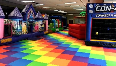 Open Bounce Play for One Child or Unlimited Play for One Month at Bounce City (Up to 26% Off)