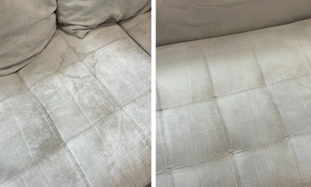 Sofa and an Optional Loveseat Cleaning with Deodorizer from K9 Carpet Cleaning LLC (Up to 20% Off)