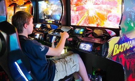 Race, LaserTag, Hologate, and 7D Xperience Package at Andretti Indoor Karting and Games Marietta (Up to 40% Off)